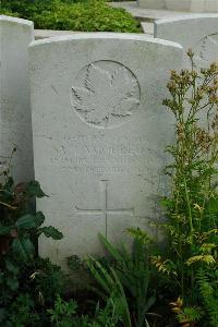 Canada Cemetery Tilloy Les Cambrai - Lamoureux, A